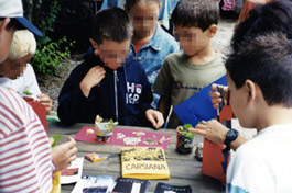 Laboratorio didattico con bambini